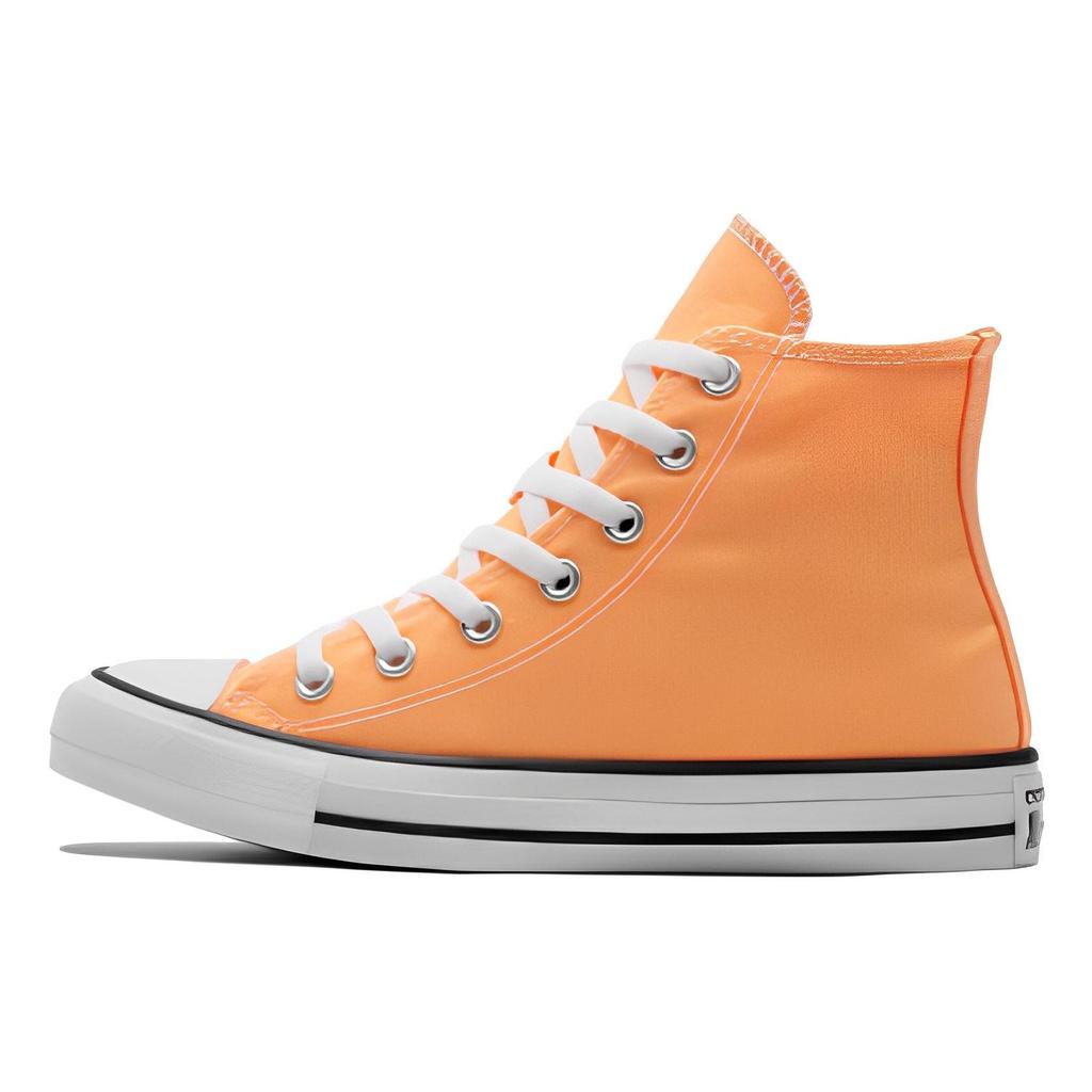 Converse Chuck Taylor All Star Trendy Comfortable High-Top Canvas Shoes Unisex Sneaker Orange A04392C