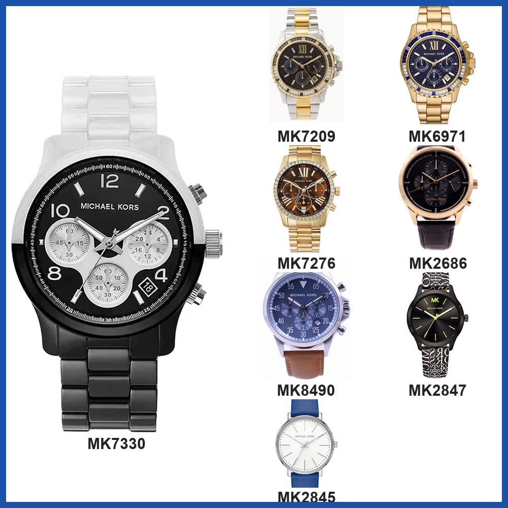 MK Series Unisex Wrist Watch MK2845 MK2847 MK2686 MK8490 MK7276 MK6971 MK7209 MK7330 Gift Casual Business Sports Student