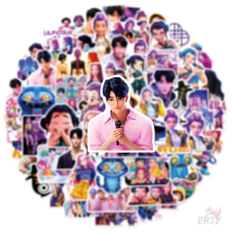 60 шт./набор K-pop Серия «Охотники на демонов 02» Наклейки DIY Модные Водонепроницаемые Наклейки-дудлы