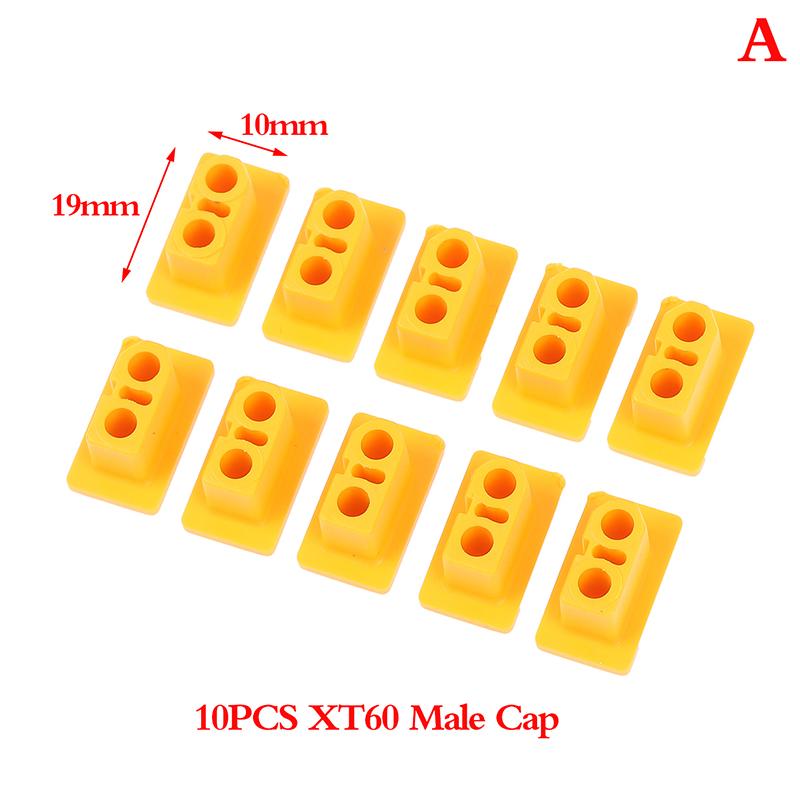 10Pcs Xt60 Xt90 Plug Protection Case Pvc Dustproof Cap  For Rc Drone