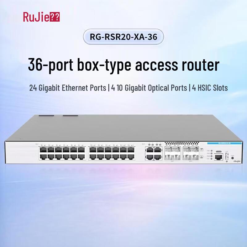 Ruijie RG-RSR20-XA-36 Multi-Service Box Access Router (CN version)