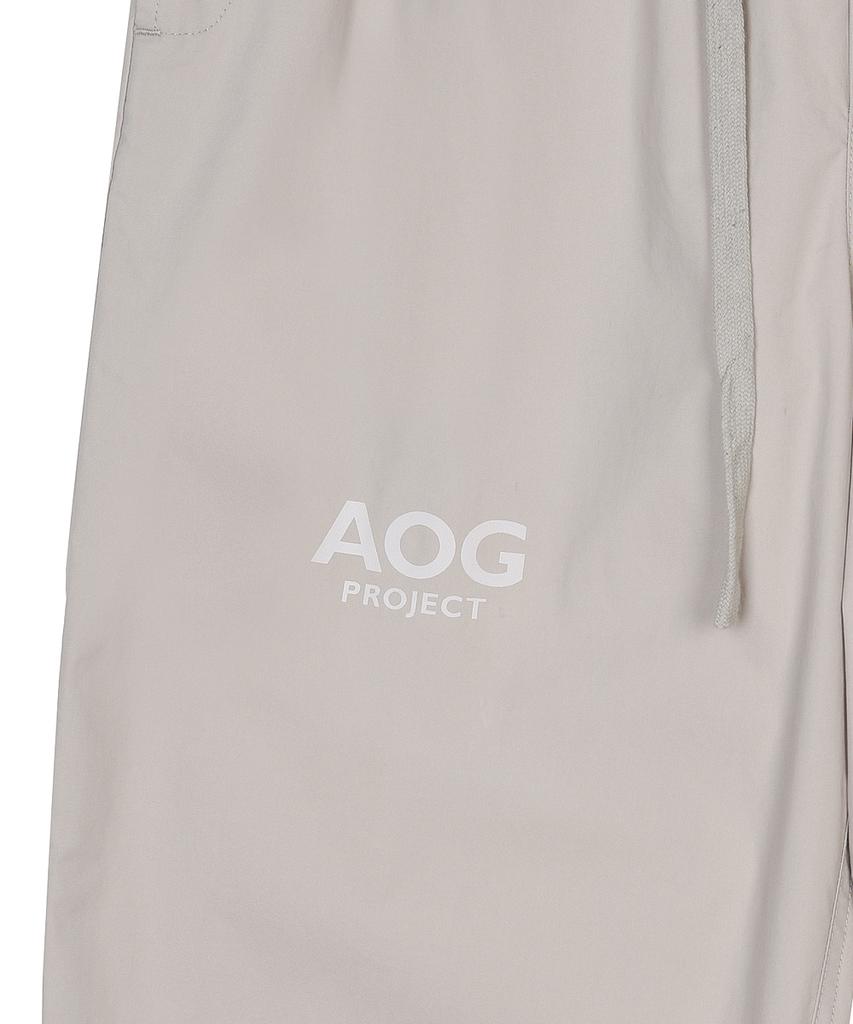 AOG PROJECT Легкие базовые зауженные брюки (бежевый)