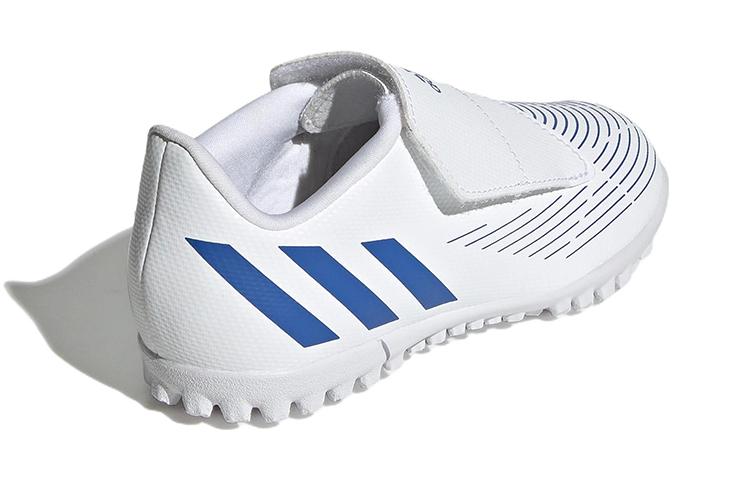 adidas Износостойкие низкие футбольные бутсы Бело-синие Детские GZ7198