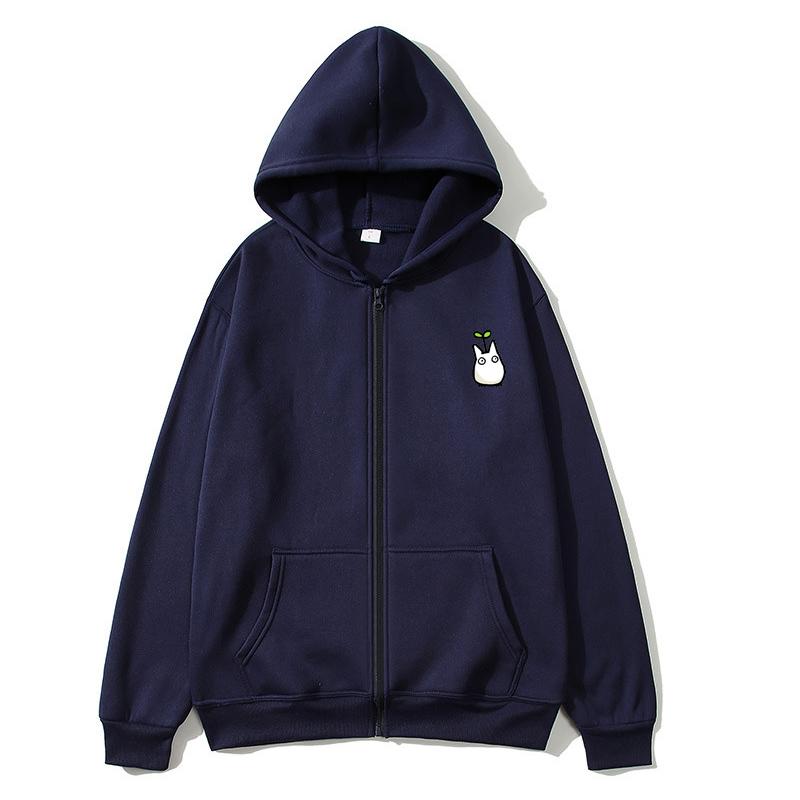 Женская толстовка с капюшоном Studio Ghibli Hoodie Totoro Zip Hoodie Oversized Hoodies Studio Ghibli Hoodie Totoro Zip Sweatshirt Women Hoodie