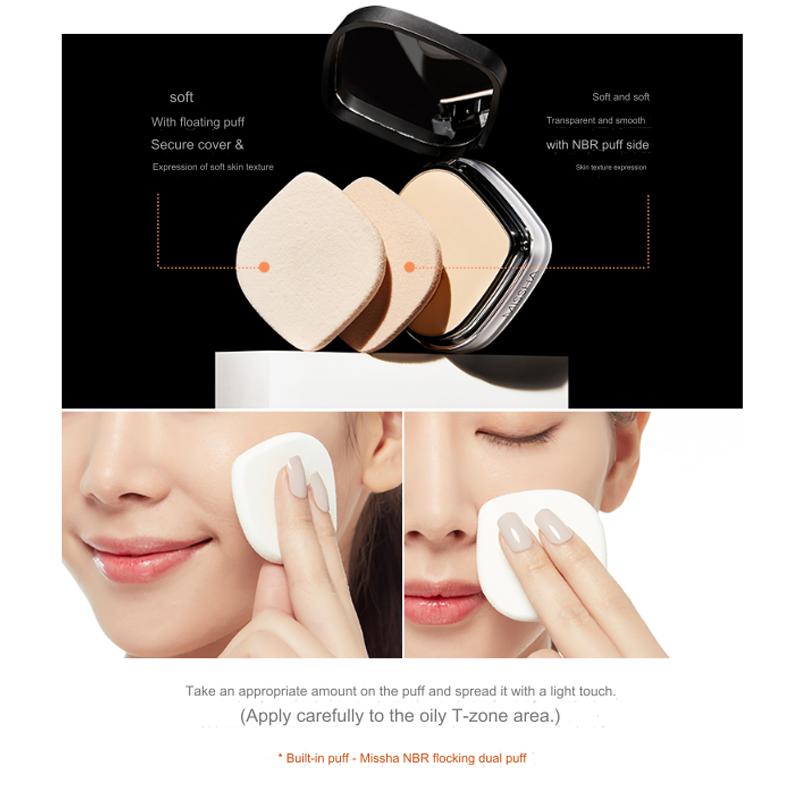 MISSHA Signature Dramatic Two Way Pact  Powder Foundation2 Colors, SPF25/PA++ (5 Options)