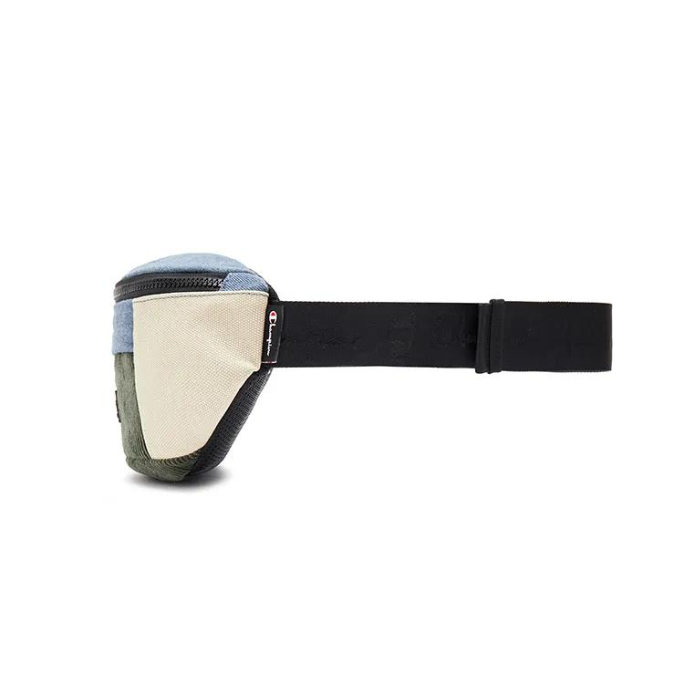 Champion Fabric , Synthetic Leather Fanny Pack Small Unisex Blue / Dark Red / Dark Green (Unisex) Fanny Packs U4AACPU33