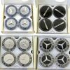 ZQE1  4PCS 75mm Floating Wheel Center Hub Caps Cover for Mercedes-Benz B/C/E/S Class a C200L GLC GLK CLA Car Accessories
