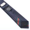 Gucci (Gucci) tie, navy, striped, GUJ-835 [Used]