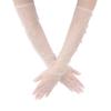 Pearl Banquet Gloves Mesh Wedding Bridal Gloves New Tulle Gloves Clothing Accessories