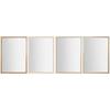 Настенные зеркала - HOME ESPRIT - Набор из 4 штук - Полистирол - Разноцветный - 66 x 92 см