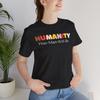 Унисекс хлопковая футболка Humanit, Повседневная футболка для детей, Подарок на день рождения, Летняя мода, Футболка Равенство для детей, Повседневная одежда