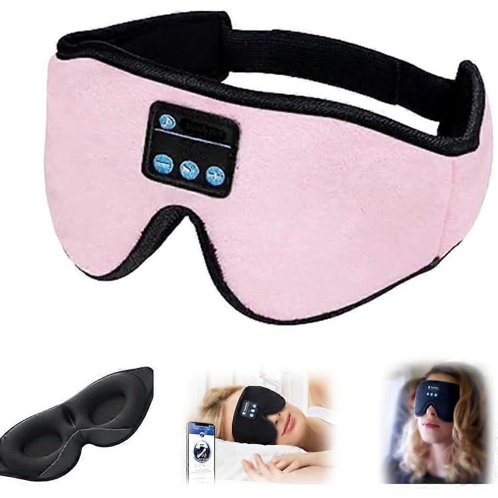 Wireless Bluetooth 5.2 Sleep Mask Sleep Headphones Eye Mask Bluetooth Headphone, 3D Eye Mask for Sleeping Music Sleeping Headphones for Men/Women Mus