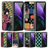 Жесткий чехол для телефона Demon Slayer Cartoon из ПК для Samsung Galaxy ZFold3 Z Fold4 5G ZFold4 Z Fold3 Z Fold 4 Z Fold Print Bag