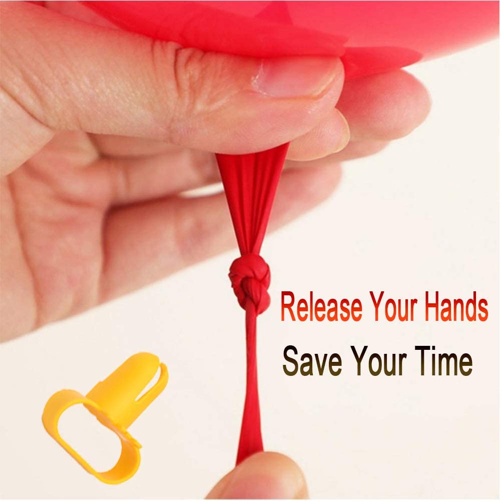5 шт. зажим для узла воздушных шаров инструмент для завязывания воздушных шаров инструмент для завязывания воздушных шаров устройство для быстрой экономии времени для украшения вечеринки, свадьбы, дня рождения