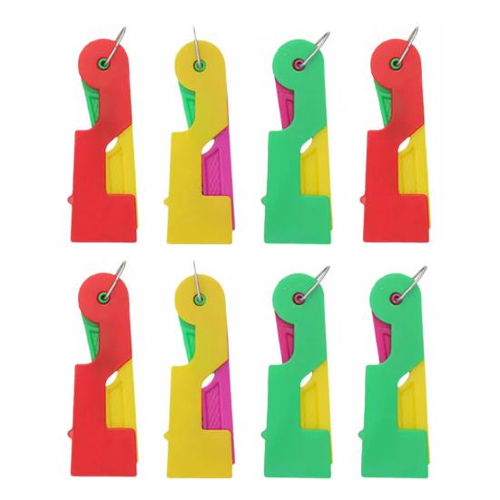 1/3/5/8Pcs Automatic Needle Threader Plastic Needle Threading Aid Hand Sewing Accessories for Embroidery Stitch Craft