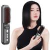 Heat Brush Cordless 200 Million Negative Ions Brush Iron Hair Iron 6400mAh Large Capacity 7 Level Temperature Adjustment MCH Rapid Heating Rapid