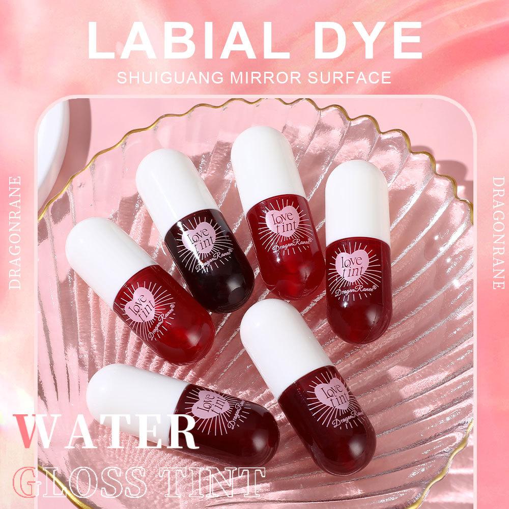 Dragon Ranee Lip Mirror Love Tint — водостойкий и устойчивый к смешиванию жидкий пигмент для сияния молодости