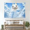 Inoue Toro Cute Cat Tapestry Room Decoration Home Decor Bedroom Wall Hanging Fabric