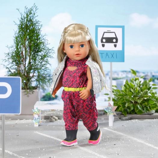BABY born Комплект одежды для куклы BABY Born серии City Deluxe - Прогулка на самокате
