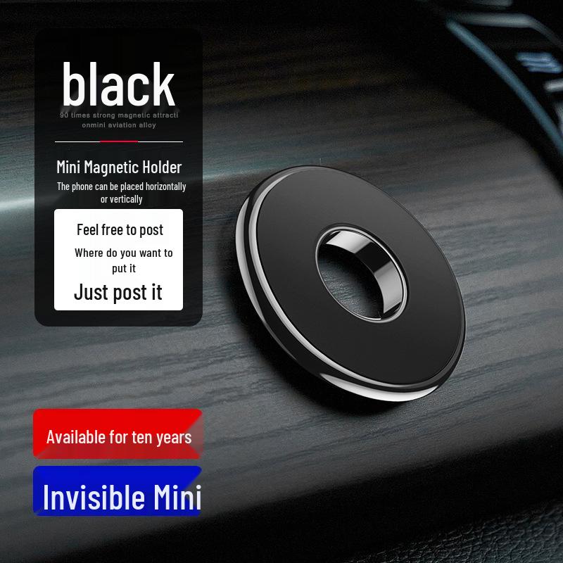 Магнитный держатель автомобильного телефона: Многофункциональное, прочное клейкое металлическое крепление
