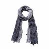 Bohemian Women's Long Pleated Shawl Windproof Long Hijab Scarf Bandana Shawl Wraps  Outdoor Use