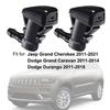Форсунка стеклоомывателя лобового стекла, форсунка стеклоочистителя для Jeep Grand Cherokee для Dodge Grand Caravan / Durango # 68269108AA 55372143AB