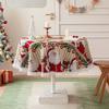 Dining Table Cloth Fringed Embroidered Plaid Household Cover Cloth, Wind High-End Rectangular Coffee Table