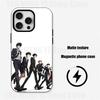 Psycho-Pass Anime Slim Matte Magnetic For Case For Iphone 17,16,15,14,13,12,11 Pro Max Mini Plus New Frosted Soft Shell