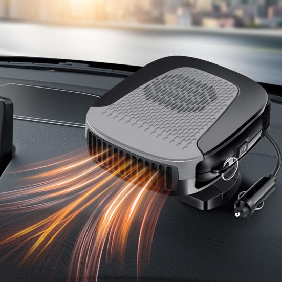 Car Heater Fan Defroster 12V Portable Windshield Defogger Fast Heating with Igniter
