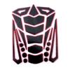 Supplies Motorcycle Fuel Tank Stickers 3D Fish Bone Decals Modification Accessories Coloful Edge