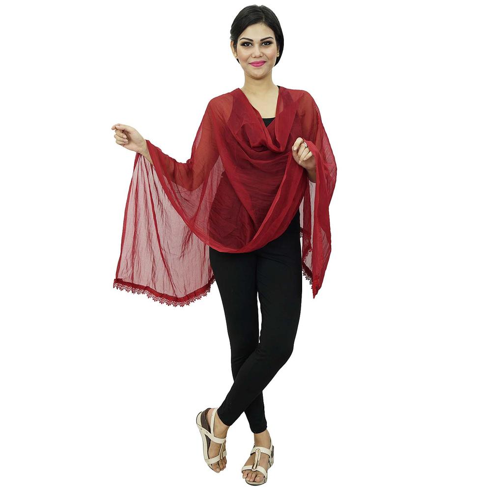 Шифоновая смесь Dupatta Women Ethnic Chunni Fashion Stole Традиционный индийский