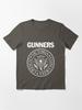 Ramones Hey Ho Let's Go Gunners Белый Логотип Базовая Футболка