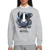 Avatar: The Last Airbender Unisex Adult Blue and Black Kanji Sweatshirt