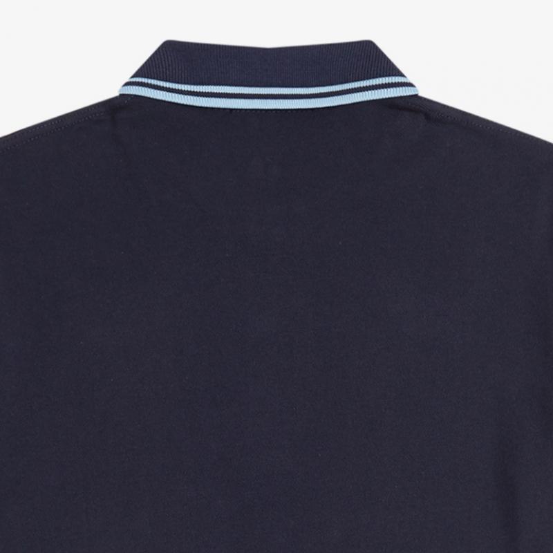 Fred Perry Рубашка Twin Tip Fred Perry Navy Ice Afpm2430012 795
