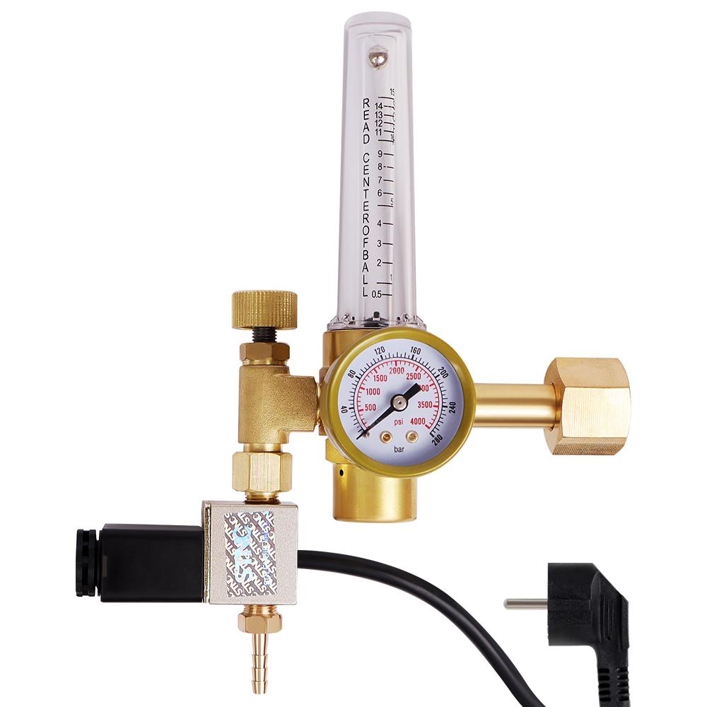 Контроллер углекислого газа Контроллер CO2 Двухканальный NDIR CO2 Измеритель День Ночь Редуктор давления углекислого газа для теплицы