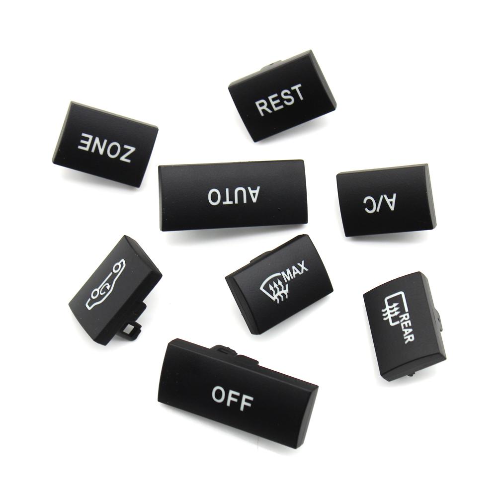 Car Front Console Air Conditioner AC Heater Climate Control Button Cover For Mercedes Benz E Class W212 W207 E200 E250 E300