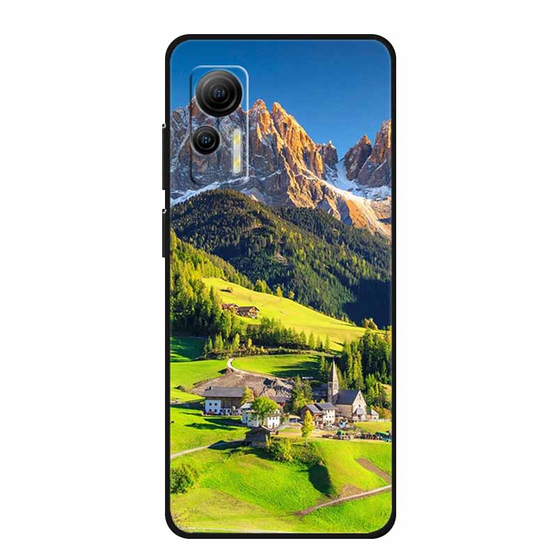 Phone Cover For Ulefone Note 14 Case Note14 Lovely Soft TPU Painted Cat Silicone Fundas for Ulefone Note 14 Cover Bumper 6.52''