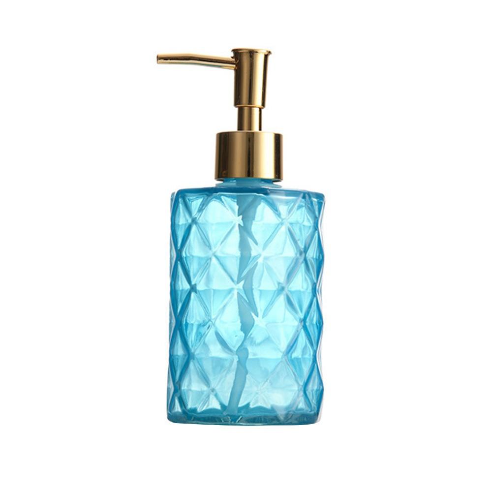 Стеклянный дозатор для мыла, бутылочный пресс, многоразовый контейнер для хранения, новые пустые бутылки