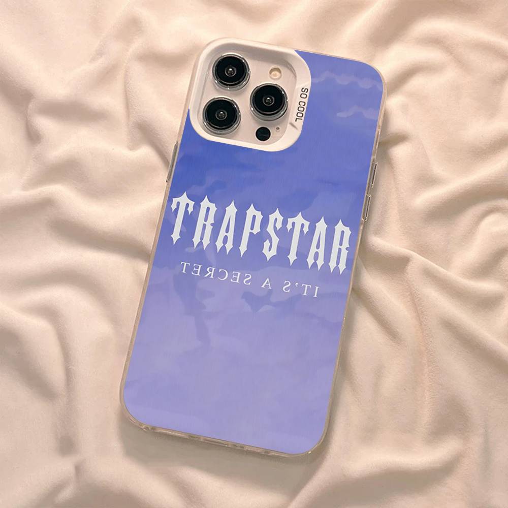 Чехол для телефона T-Trapstars Для iPhone 16 15 14 13 12 11 17 Pro Max Plus Цвет Серебристый Корпус
