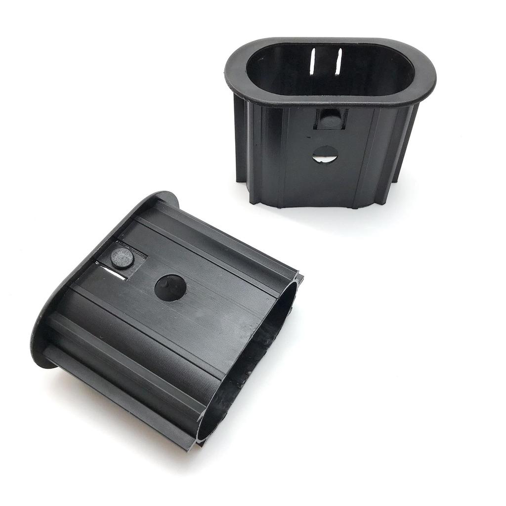 Oval Adjustable Reducing Bushing Spacer Sleeve, Telescopic Tube Sleeve (100x50 to 80x40)