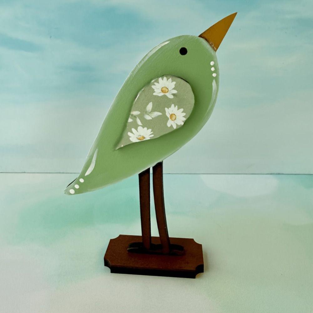 3pcs Sculptures Seabird Ornaments Nordic Style Seagull Figurine Desktop Ornaments Home Decor