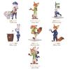 TOP TOY Disney Zootopia Judy & Nick Story Series [1 Piece] Gachapon Blind Box Figure Soft Vinyl PVC Premium Toy Birthday Gift for Disney Character