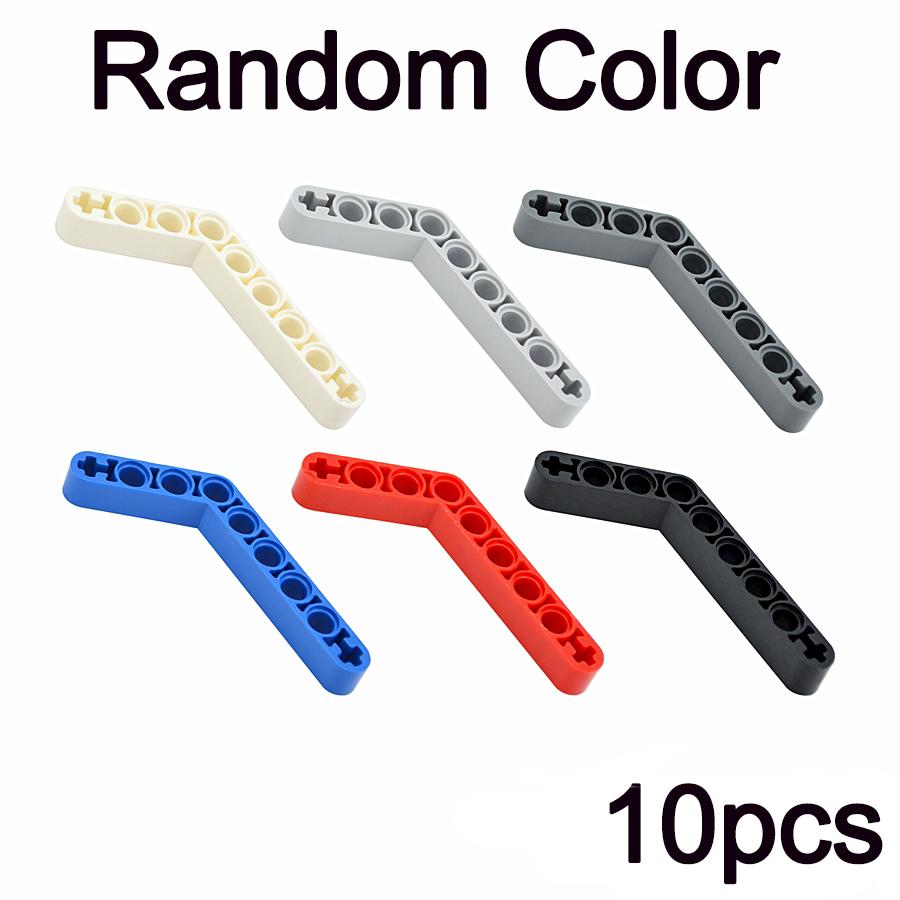 Технические строительные блоки с отверстием, объемные толстые кирпичи, комбинация с шипами, длинная балка, L-образные игрушки, высокотехнологичные детали 87087 3701 3703