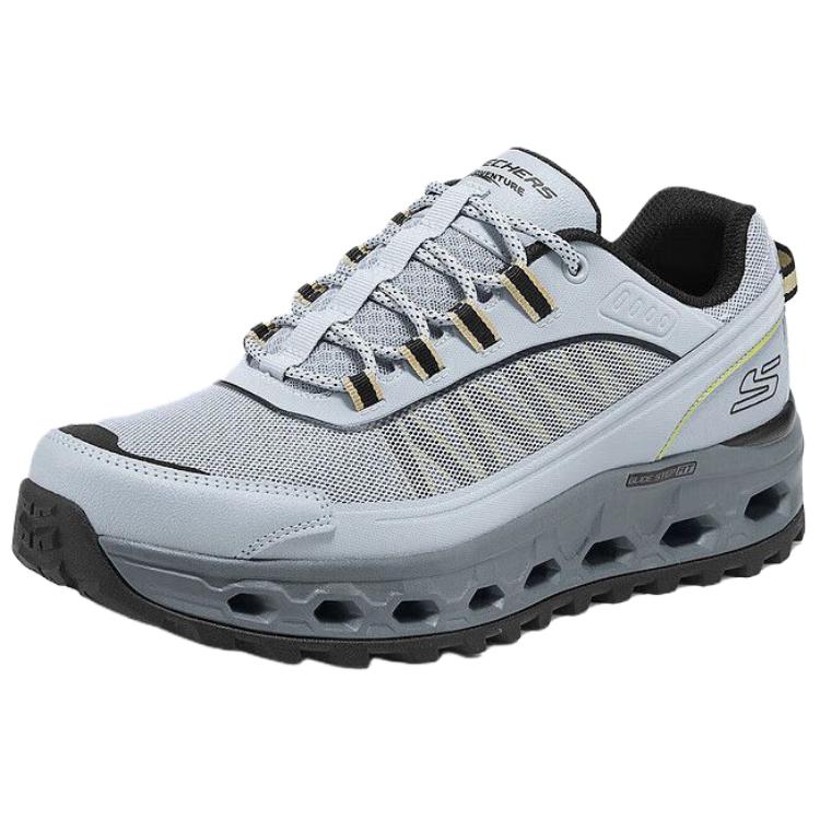 Skechers Уличные Мягкие Удобные Низкие Уличные Функциональные Ботинки Мужская обувь Серый 237681-GRY