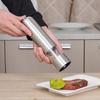 Pepper Grinder Battery Powered Electric Salt Grinder Adjustable Coarseness Pepper Mill for Home Kitchen