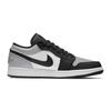 Jordan Air Jordan 1 Устойчивые к истиранию Устойчивые к истиранию Низкие Скейтбордические кроссовки Унисекс Черный Белый Серый 553558-132(Team162-SBOX)