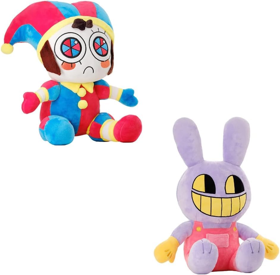 Цифровая цирковая мягкая игрушка Pomni мягкая игрушка Удивительная цифровая цирковая мягкая игрушка Таинственная цифровая цирковая мягкая игрушка Net Anime Удивительная цифровая