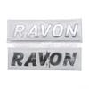 Подходит для автомобиля RAVON наклейка на автомобиль английский автомобильный логотип боковая наклейка на кузов, наклейка-эмблема для украшения заднего багажника