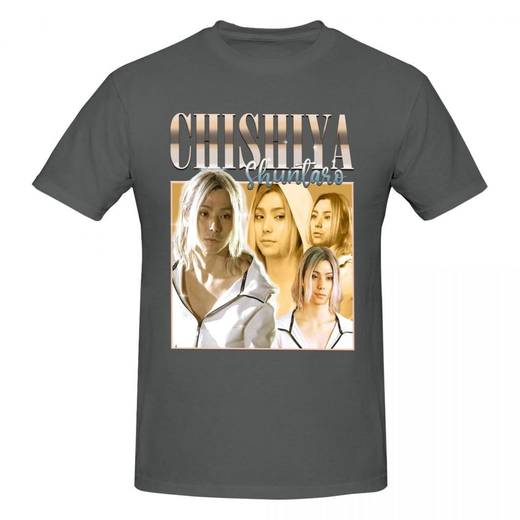 Unisex Alice In Borderland Chishiya Shuntaro T Shirt Streetwear Plus Size Cotton Custom Sleeve Tshirts