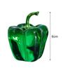 80%HOTChili Glazed Ornaments Artificial Crystal Mini Artificial Imitation Pepper Statue Home Table Decoration Gifts Souvenirs